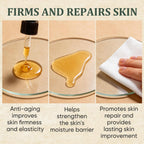 Golden Micro Peptide Tallow Serum,Anti-Aging Essence,Daily Skin Conditioning & Moisture Support,Healthy-Looking Glow,100 mL / 3.38 fl oz（New Upgrade）