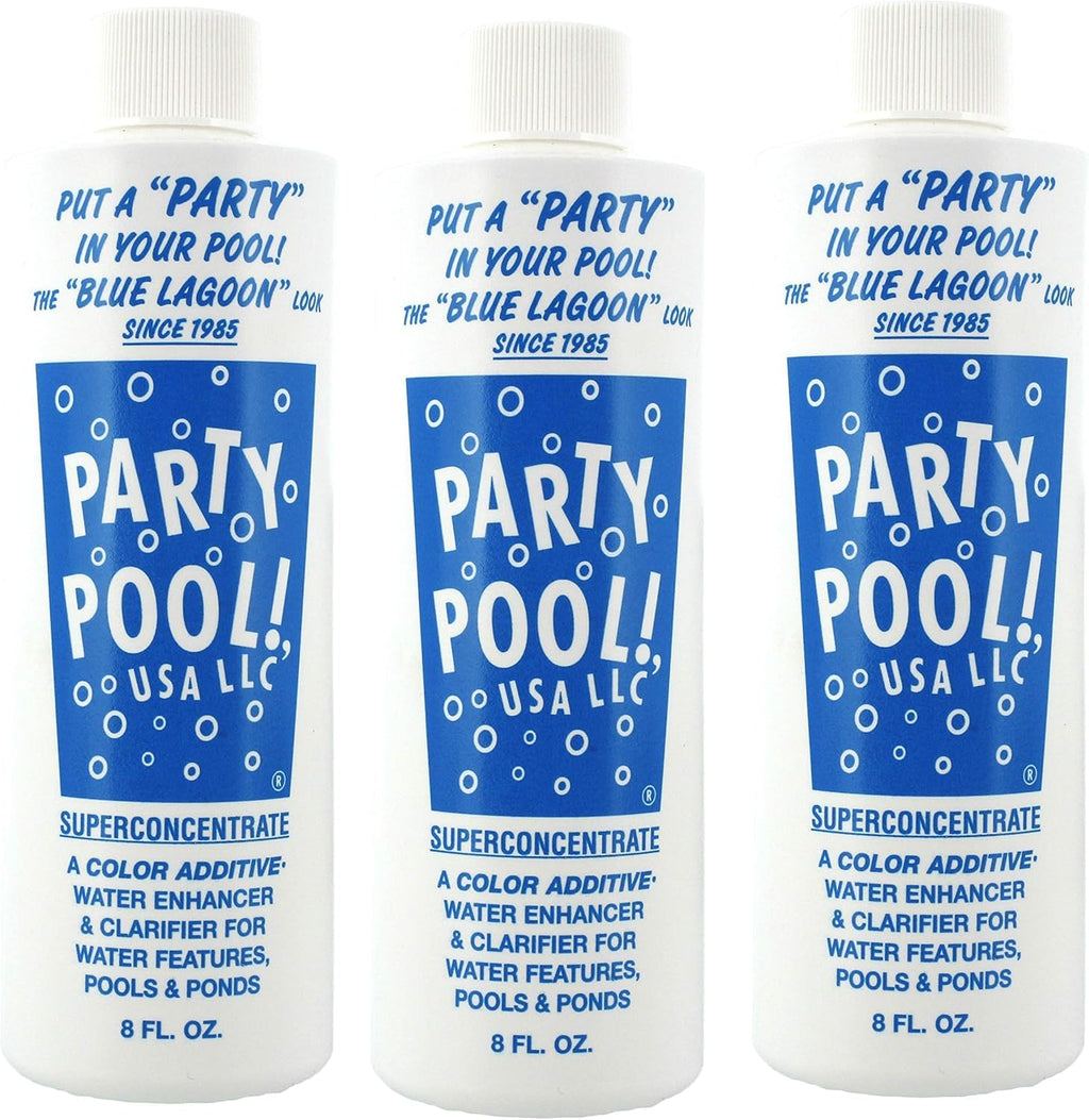 3 Pack - Party Pool Color Additive Blue Lagoon