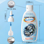 NEWERSOL Black Stain Remover Gel Washing Machine Cleaner Housefold Stain Removal Gel for Front Loader Washer Grout Cleaner Kitchen Sink Showers Bathroom and Floor Tile 8Fl Oz（2-Pack）