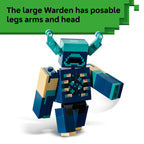 LEGO Minecraft The Warden Encounter Kids Toy - Collectible Building Set for Boys and Girls 7+- with Silent Ranger Minifigure - Great Birthday Gift for Gamers and Kids Who Love Minecraft Toys - 21274