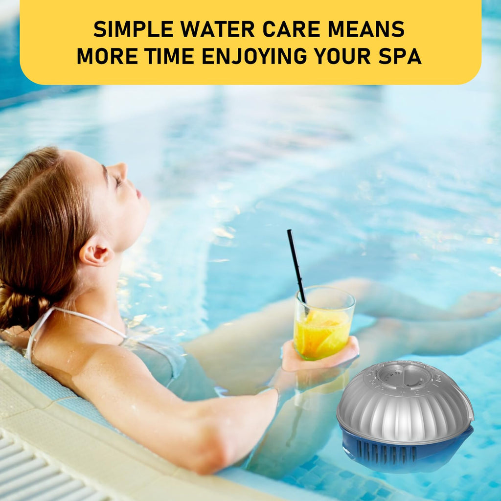 Zomixzo Hot Tub Cartridge Replacement Compatible with Frog @Ease Floating System SmartChlor, Mineral Replacement Cartridges for Hot Tubs up to 600 Gallons, (Pack of 3)