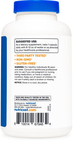 Nutricost Pantothenic Acid (Vitamin B5) 500mg, 240 Capsules (3 Bottles)