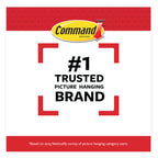 Command X-Large (20 lb) Picture Hanging Strips, 8 Pairs (16 Strips)