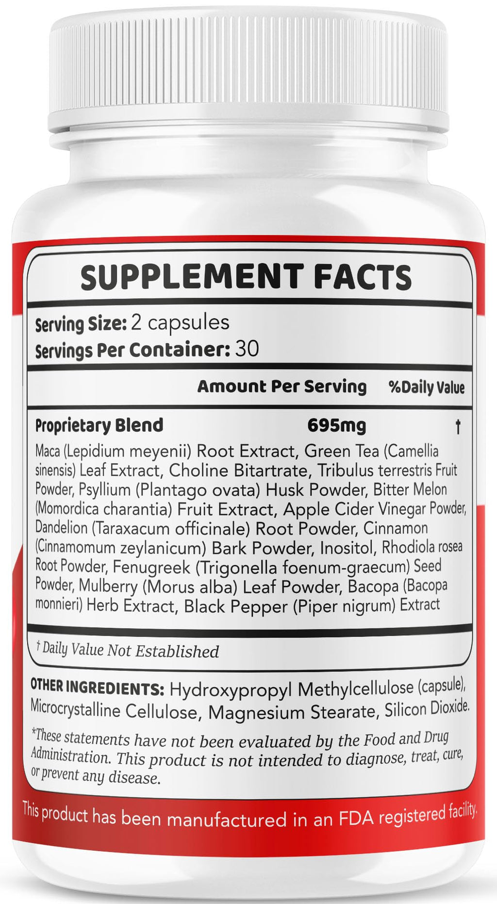 GlucoSense – Official GlucoSense Capsules, Pills Support Advanced Blood Formula Supplement, All Natural Premium Health & Wellness - Maximum Strength, 60 Capsules for 1 Month