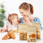 Ohuimrt Bread Bags For Homemade Breads, 100 PCS, 11 x 5.1 x 3.9 Inches