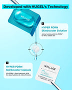 WELLAGE Hyper PDRN One-day Kit 7ea, Hydrating Peptide for Face, Korean Skin care, PDRN, Niacinamide, Hyalruonic acid, Pore minimizing