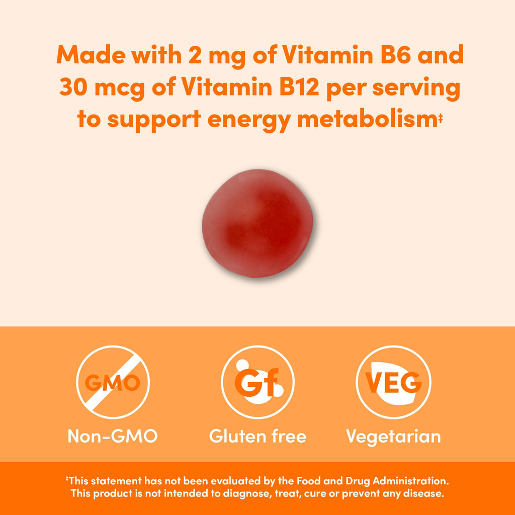Amazon Elements - B-Complex, Supports Immune and Normal Energy Metabolism, 70-Day Supply, Vegan, Adult, Non-GMO (Previously Revly), 70 Gummies (Pack of 2)