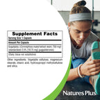 NaturesPlus Herbal Actives Gugulipid - 750 mg, 2.5% Guggulsterones - 60 Vegan Capsules - Ayurvedic Botanical Supplement - Maximum Potency - Vegetarian, Gluten-Free - 60 Servings