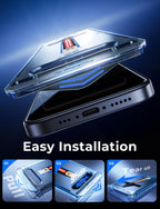 MAGIC JOHN Privacy 2 Pack for iPhone 17 Pro Screen Protector, Easy Install