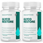 (2 Pack) Glyco Restore Capsules, Official GlycoRestore Pills with All Natural Ingredients, Advanced Overall Health and Wellness Vitamin Support Supplement with Max Multivitamins Support (120 Capsules)