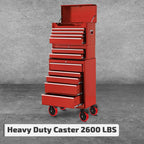 Nefish 6 Inch Heavy Duty Caster Wheels, Industrial Casters Set of 4, Locking Industrial Swivel Top Plate Casters 2600 Lbs, 360 Degree Industrial Grade Casters for Industrial, Furniture, Equipment