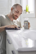 KOHLER K-23725-NA Cast Iron Cleaner, For Kitchen and Bathroom, 8 oz Bottle, Nonabrasive Cream-based Cleaner (Pack of 2)