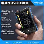 FNIRSI DSO152 Handheld Oscilloscope - 2.8" TFT Digital Oscilloscope Kit 200KHz Bandwidth 2.5MS/s High Sampling Rate Portable Pocket Oscilloscope, Trigger Function Auto/Nomal/Single