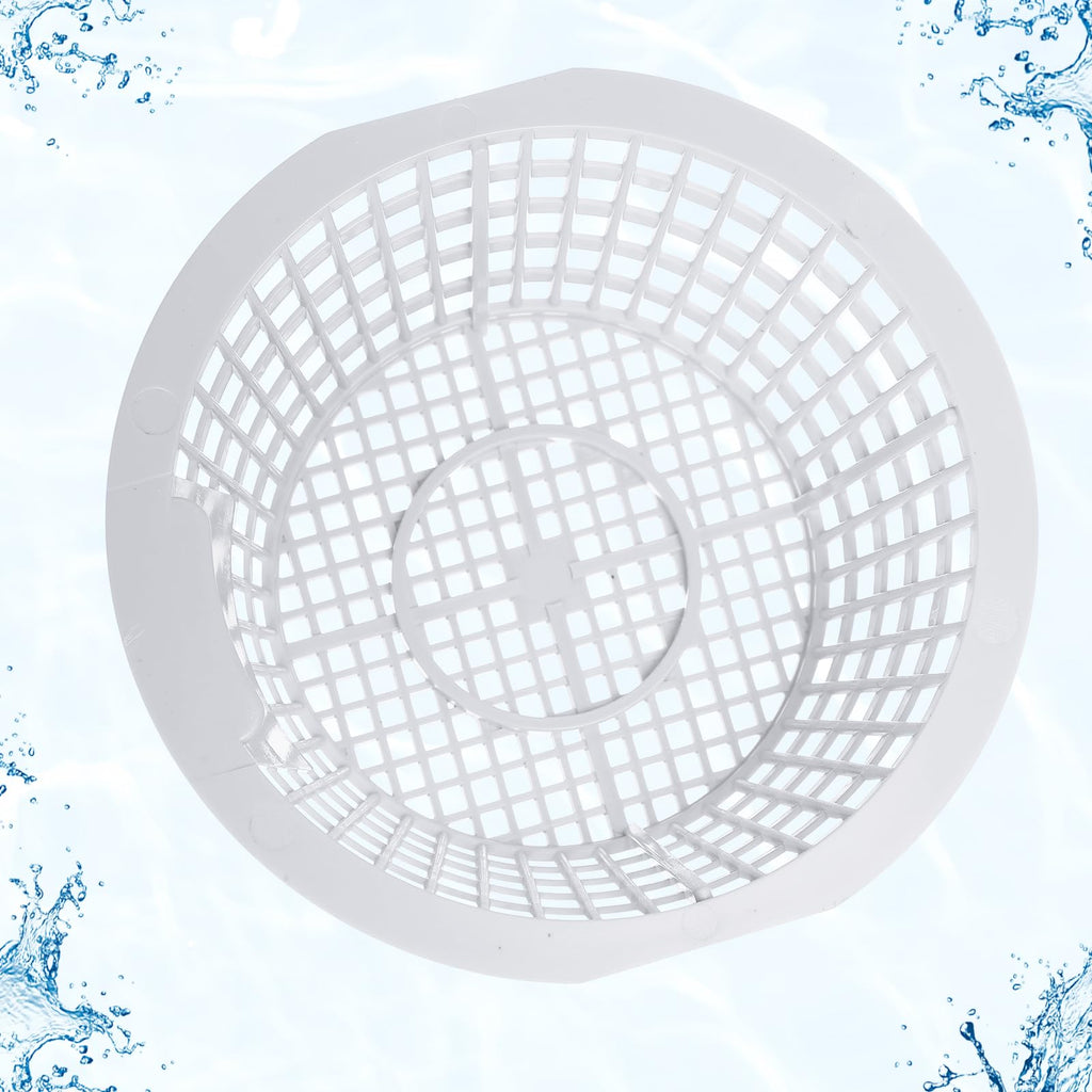 RimCereal 2 Pack 8926 Skimmer Replacement Weir Door Flap and 2 Pack 8928 Pool Skimmer Basket for Above Ground and in Ground Swimming Pool Replacement Parts