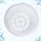 RimCereal 2 Pack 8926 Skimmer Replacement Weir Door Flap and 2 Pack 8928 Pool Skimmer Basket for Above Ground and in Ground Swimming Pool Replacement Parts