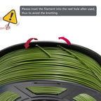 iSANMATE ASA Filament 1.75mm Army Green 1KG, UV & Weather Resistant 3D Printer Filament Perfect for Outdoor Functional Parts, Dimensional Accuracy +/- 0.02mm, 1kg Spool (2.2lbs)
