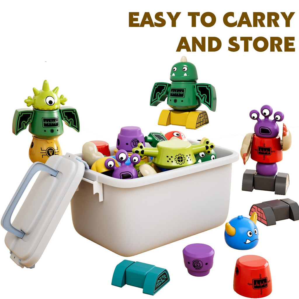 TEMI Magnet Robot Toy for Kids 3-5 Years Old