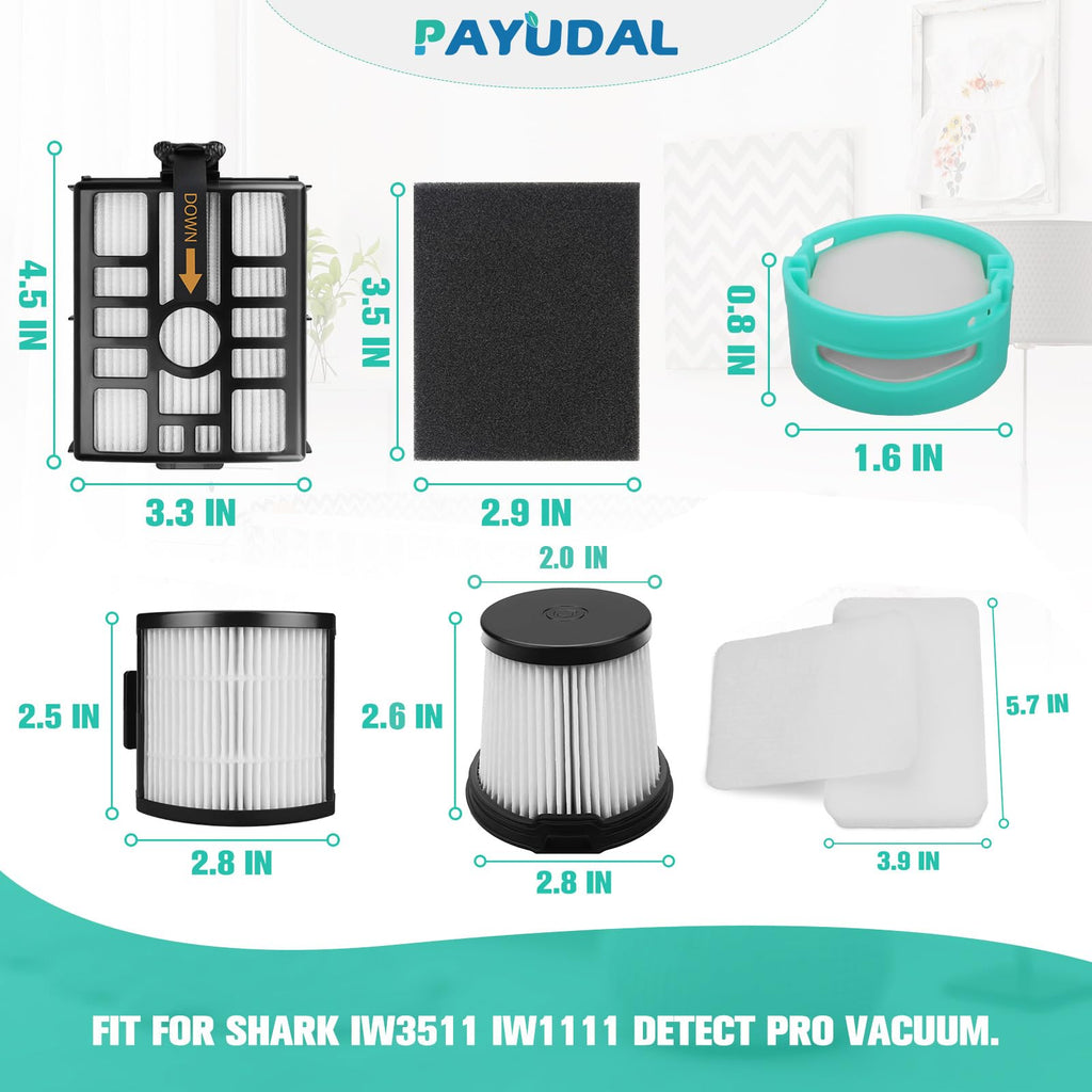 Vacuum Filter For Shark IW3511 IW3120 IW3111 IW3615 IW1111 Vacuum Cleaner