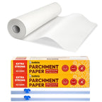 Katbite Heavy Duty Parchment Paper Roll for Baking, 12 in x 524 ft Non-Stick Baking Paper for Cooking, Baking Cookies, Grilling, Air Fryer and Steaming