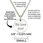 Personalized Birthstone Necklace | Custom Name Necklace | Girl friend Gift | Friend Necklace for Women | Kinsley Birthstone Necklace Custom KINSLEY-BS-DISC