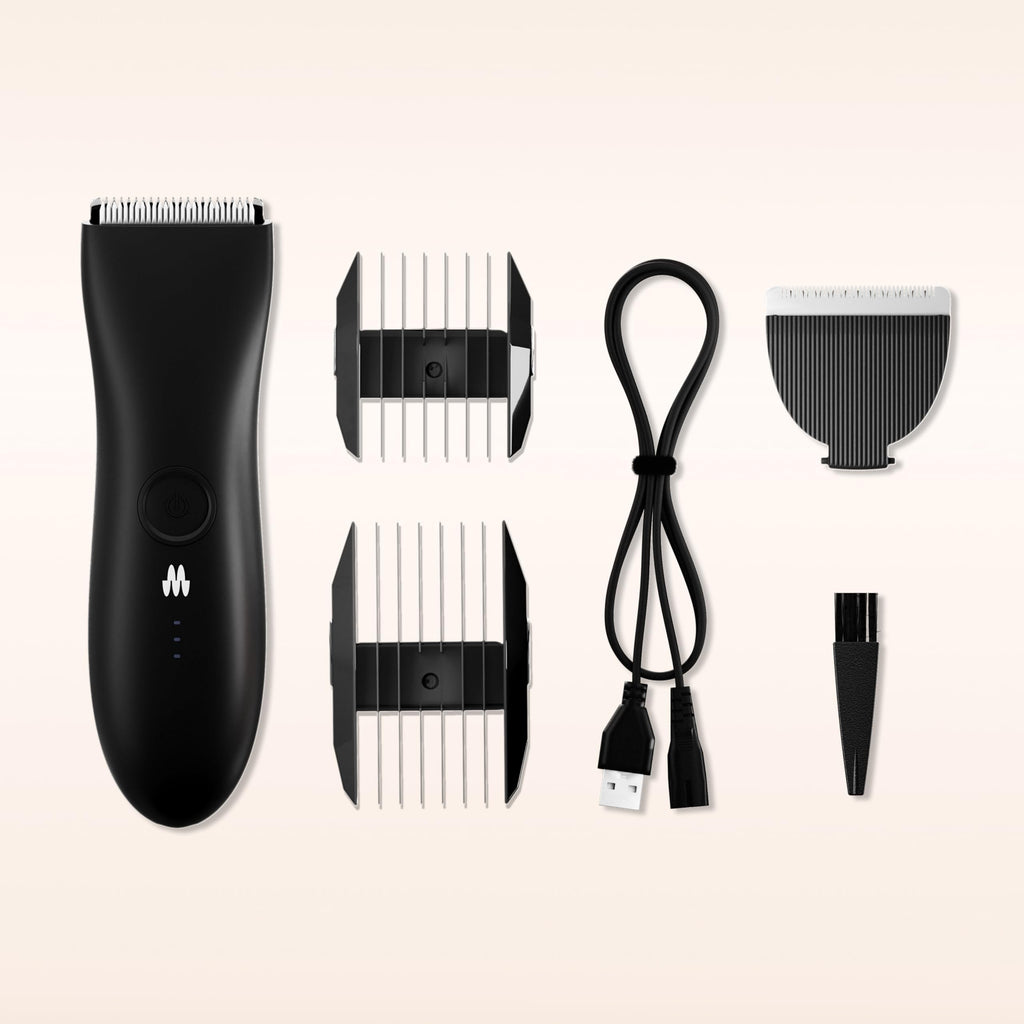 MERIDIAN The Trimmer Original | Body Hair Trimmer for Men & Women | Onyx