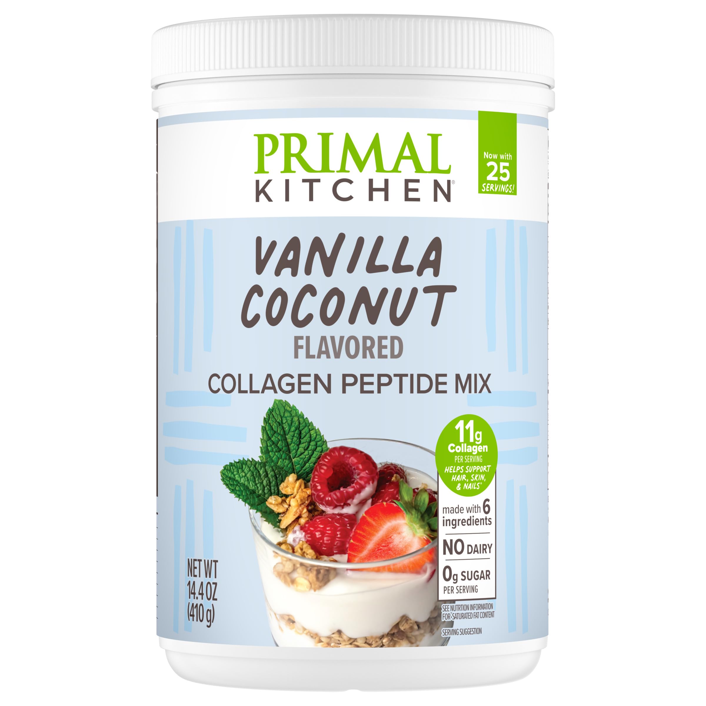 Primal Kitchen Collagen Fuel Vanilla Coconut, 14.4 oz