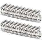 Hose Clamp 3/8 Inch, 20 Pcs Stainless Steel Hose Clamps for 1/4 Inch to 3/8 Inch hose pipe Adjustable Worm Grear Hose Clmaps for Fuel Lines, Radiator, Automotive, Mechanical