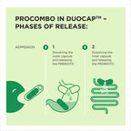 ProCombo - The Smart synbiotic with targeted delivery of The Good Bacteria. Double Capsule and Liquid Formula for Fast Results. 1 Capsule per Day. Laboratory Tested (Pack of 1)