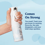 spotLESS MATERIALS Toilet Coating, Toilet Coating Spray for Ceramic and Porcelain, Water Repellent Barrier, Helps Reduce Scrubbing and Cleaning Time, PFAS Free Bathroom Essential, Cleaning Supplies