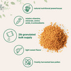 Micro Ingredients Pure Bee Pollen Granules, 2 lb | Fresh Harvest, Raw & Natural Superfood | Rich in B Vitamins, Minerals, Protein & Antioxidants | Keto, Non-GMO
