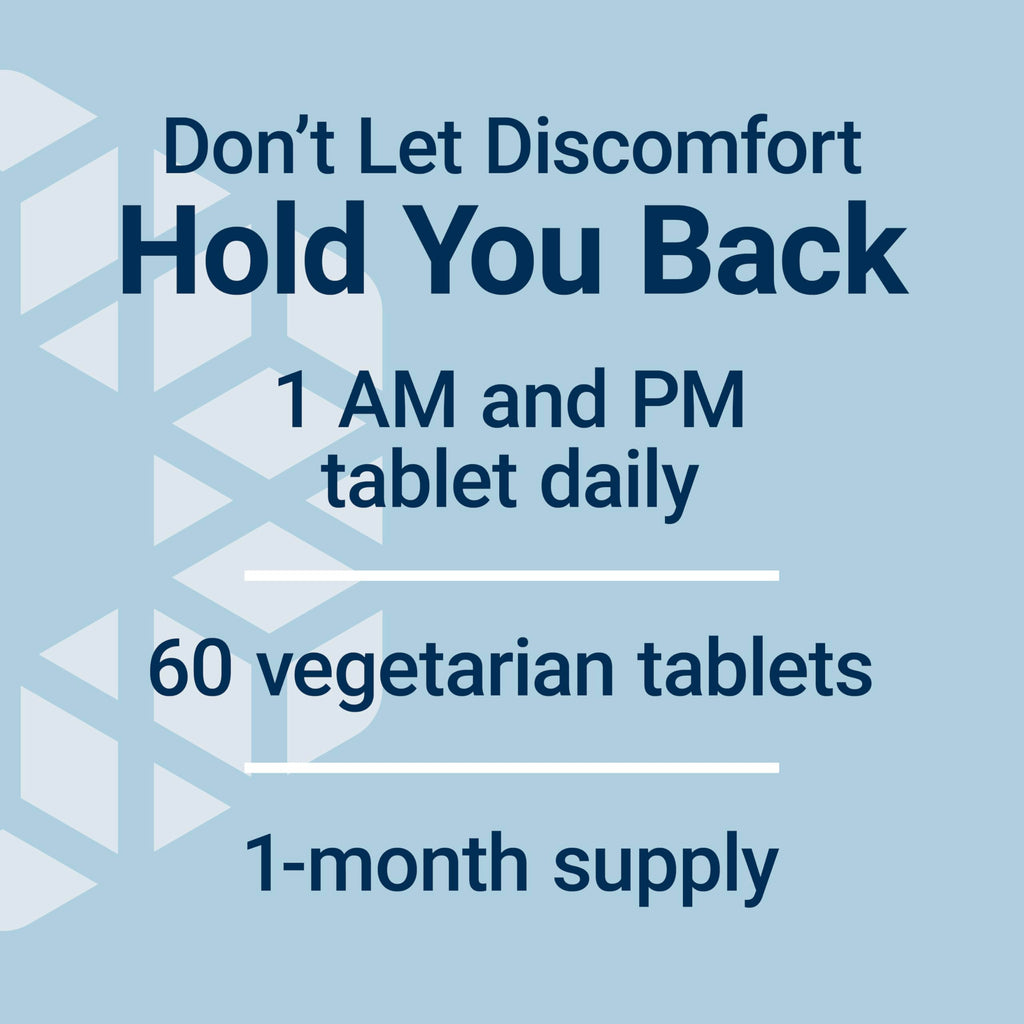 Life Extension ComfortMAX™, honokiol and Pea for Nerve Support & discomfort Relief, Gluten-Free, Non-GMO, Vegetarian, 60 Tablets