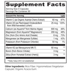 NATURELO Calcium Supplement with Vitamin C, D3, K2, and Magnesium Zinc for Bone Strength, 360 Vegetarian Capsules, with Calcium 600mg, Non-GMO, Plant-Based, Soy & Gluten-Free