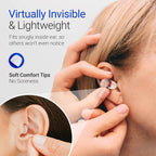 Oricle Standard 2.0 Hearing Aids for Seniors - Oricle Hearing Aids for Adults with Advanced Noise Cancellation - Easy Volume Control with Portable Charging Case