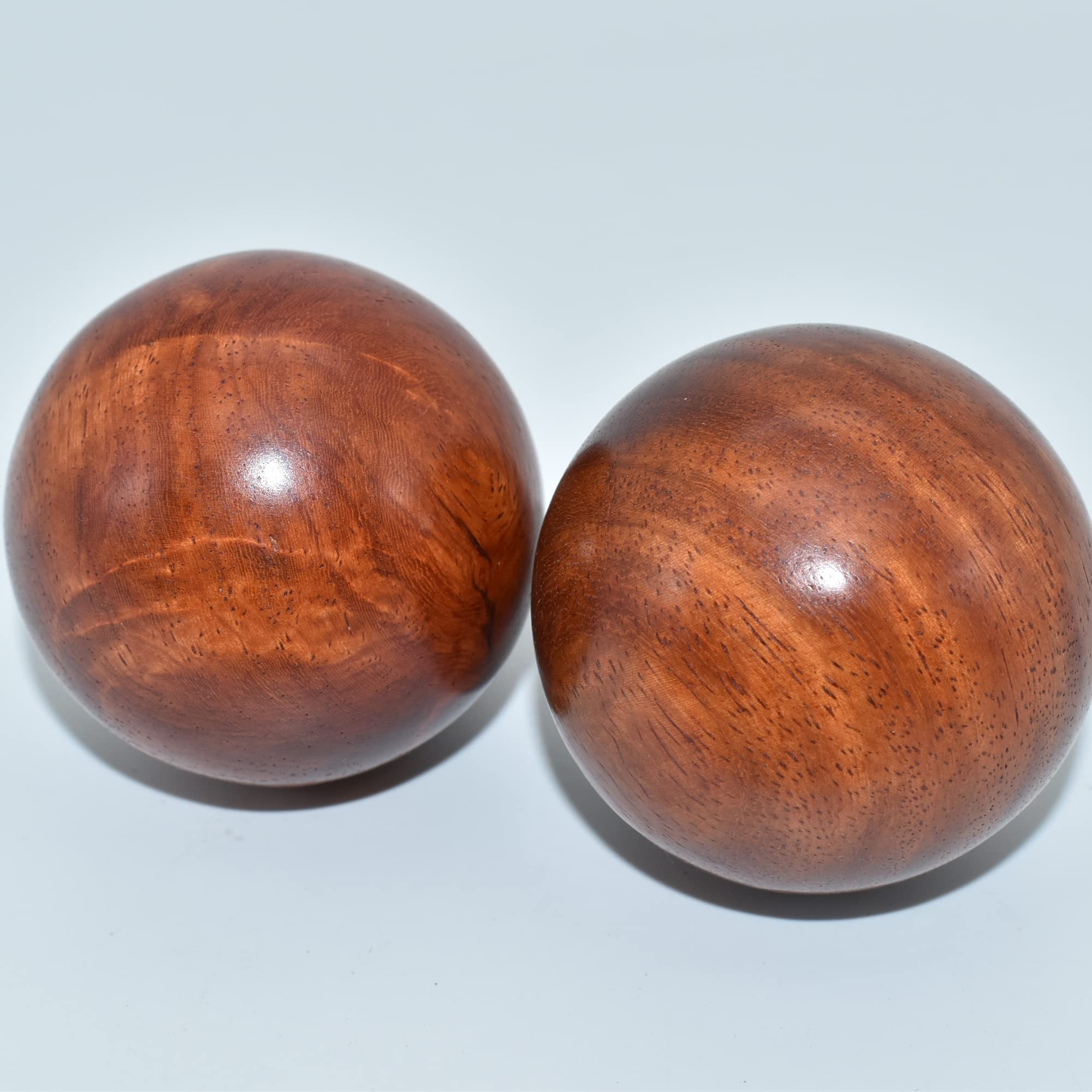 BCQLI 2 Inches Baoding Balls Chinese Health Exercise Stress Balls Rosewood