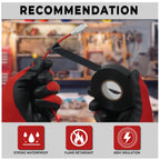 SWRT 0.75" x66ft 3 Pk Electrical Tape, Waterproof Flame Retardant.
