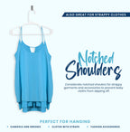 Utopia Home Kids Hangers 60 Pack – 11.5 Inch Baby Closet Hangers White