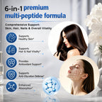 klieop 6-in-1 Complex, for Skin & Hair, Easy to Absorb – 60 Capsules 2-Pack
