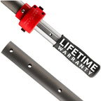 ProTuff 12ft Heavy Duty Telescopic Pool Pole – Unconditional Lifetime Replacement - Instant & Reliable Extension - Universal Fit for Nets, Skimmers, Brushes & Vacuums - Anti-Slip, Comfort Grip