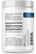 Bucked Up Blue Rasberry Creatine for Women and Men - Easy to Mix Vegetarian - Flavored Creatine Monohydrate Powder - Made in USA - 5G Per Serving - 50 Servings - 250 Grams Per Container