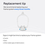 Resmed AirTouch F30i Clear Frame System - Medium Cushion/Large Frame