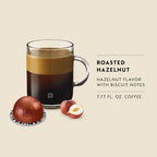 Nespresso Vertuo, Roasted Hazelnut, Medium Roast, 30-Count Coffee Pods