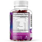 Elderberry Immune Support Gummies - 3X Strength Sambucus Elderberry Gummy with Vitamin C, D3 & Zinc - Nature’s Black Elderberry Extract - Immune Support Supplement for Adults & Kids - 120 Gummies