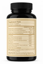 AURUM BOTANICA Best Brain Supplement for Memory and Focus - L-Theanine, Lion's Main, Vitamin B6, B12, D3, Folate, L-Tyrosine, Bacopa Monnieri, Alpha GPC, Theacrine, 30mg of Natural Caffeine (60 Count)