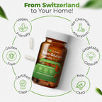 Bio Swiss Beta Glucan Immunity Power - 1,3D-1,6D Glucan with Vitamin D - Immune Support Supplement for Enhanced Defense and Wellness - Vegan, Gluten-Free (60 Capsules)