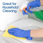 Inspire Cobalt Blue Nitrile Disposable Gloves | 4.5 Nitrile Safety Medical Exam Cooking Cleaning Disposable Gloves (Blue - Box of 100, Large)