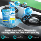 X-ALL Multi-Purpose Cleaning Tablets – Streak-Free Shine and Deep Cleaning Tablet for Home on All Surfaces, 5x Tablets Only