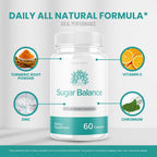 (2 Pack) SugarBalance Capsules Supplement Max Advanced Formula (120 Capsules)