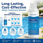 Hozonex Swimming Pool Purifier, Hozone X Pool Purifier, Pro Pool Water Purifier Liquid, Keeps Water Crystal Clear & Removes Cloudiness, for Inground Pools & Above Ground Pools (2Pcs)