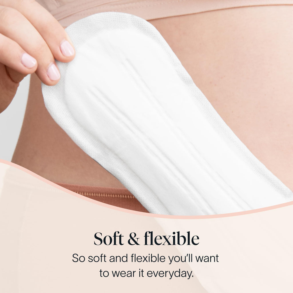 Cora 100% Organic Cotton Topsheet Bladder Liners (50 Extra Long Bladder Liners)