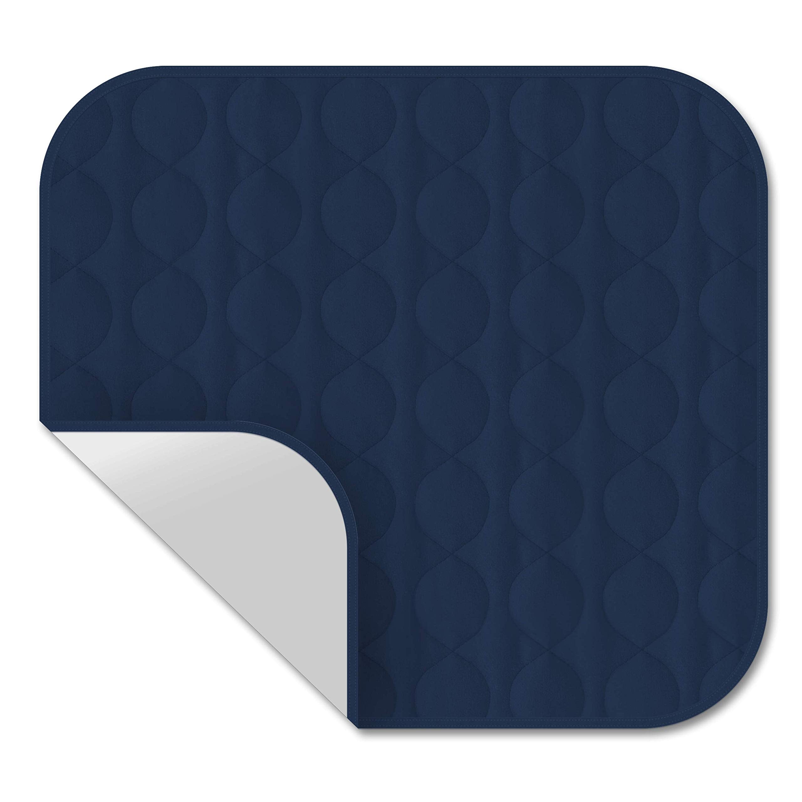 RMS Washable & Reusable Incontinence Chair Pad, Seat Protector & Bed Pad (Blue)